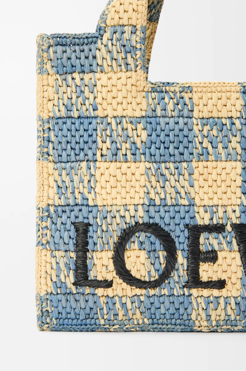 小号拉菲草 LOEWE Font Tote 手袋