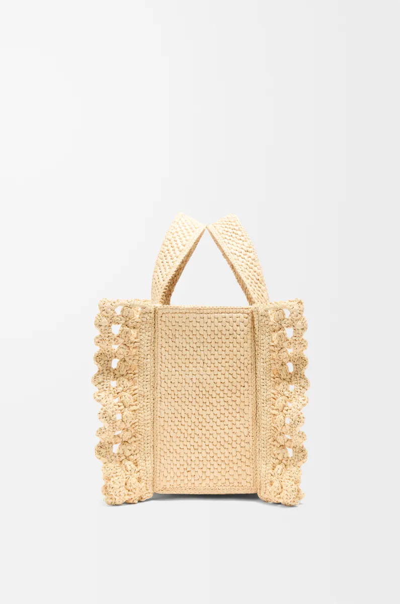 小号拉菲草 LOEWE Font Tote 手袋