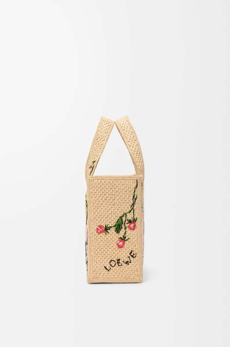 小号拉菲草 LOEWE Font Tote 手袋
