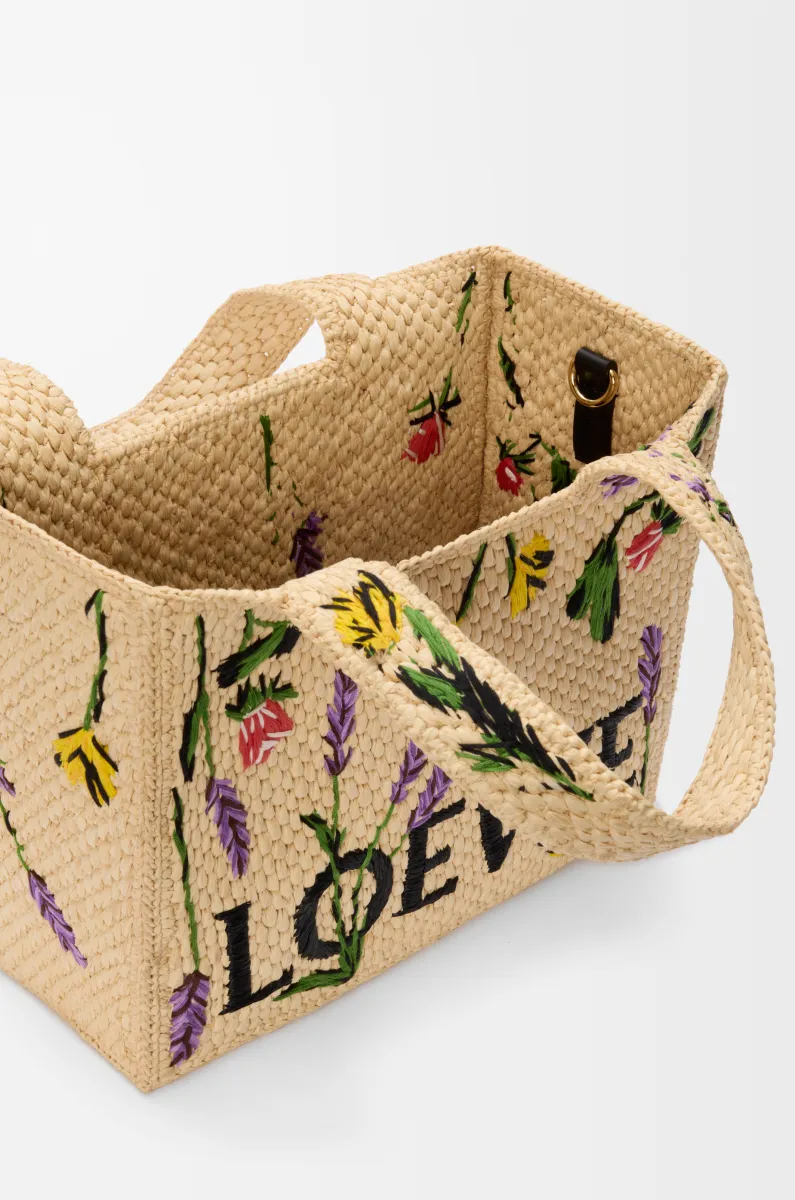 小号拉菲草 LOEWE Font Tote 手袋