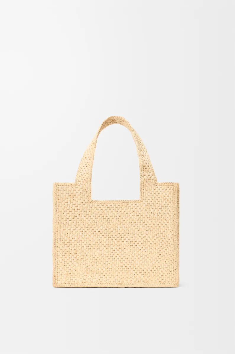 小号拉菲草 LOEWE Font Tote 手袋