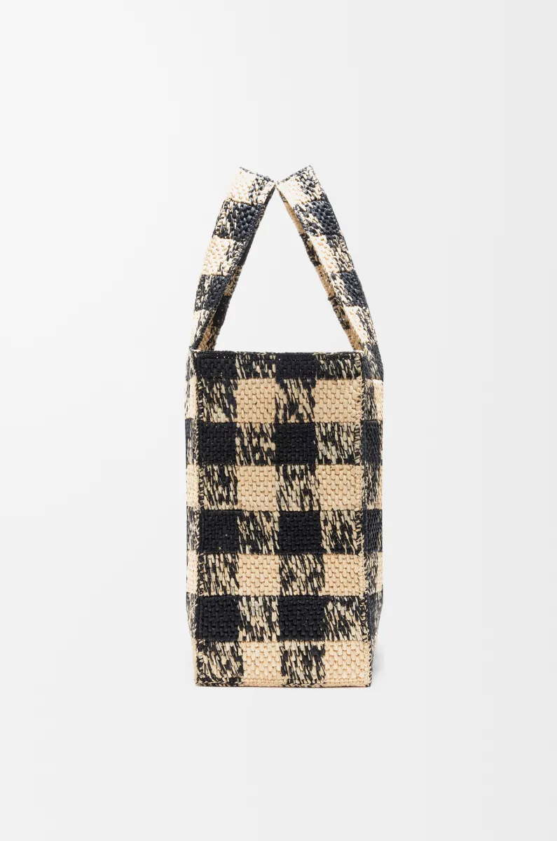 大号拉菲草 LOEWE Font Tote 手袋