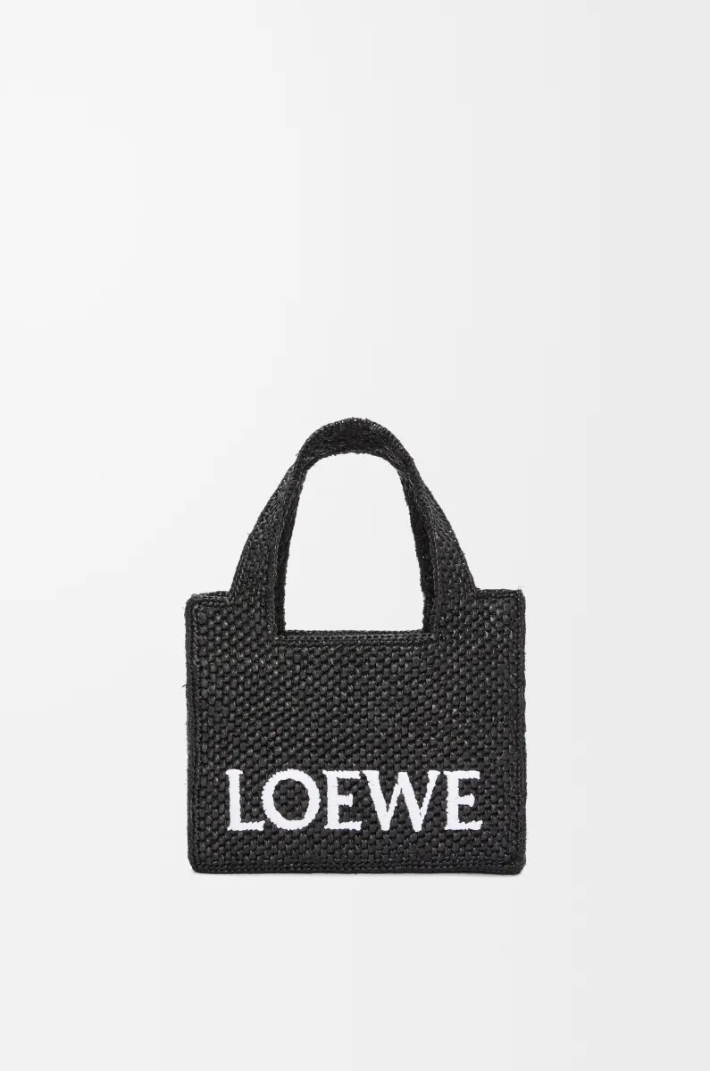 迷你拉菲草 LOEWE Font Tote 手袋