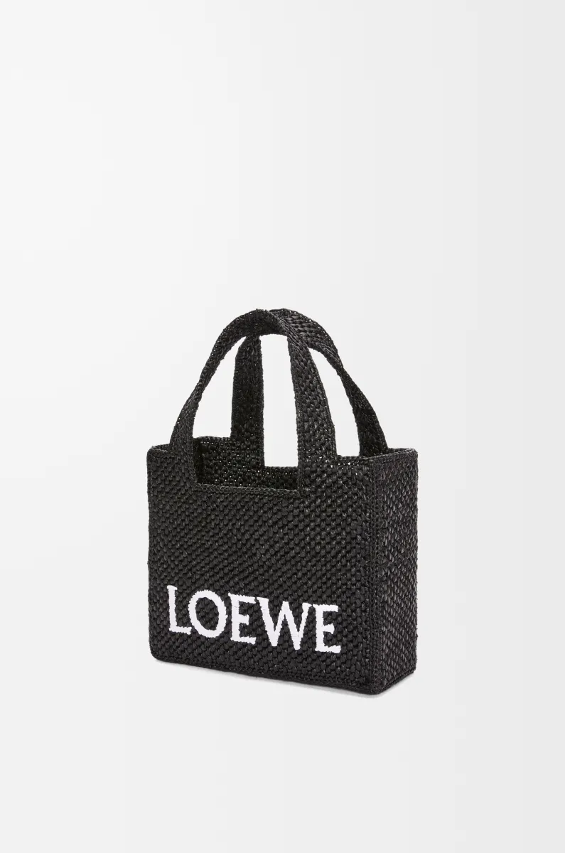 迷你拉菲草 LOEWE Font Tote 手袋
