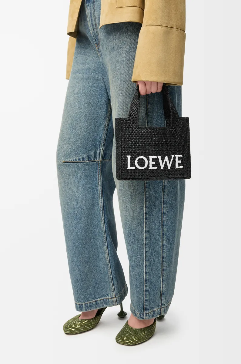 迷你拉菲草 LOEWE Font Tote 手袋