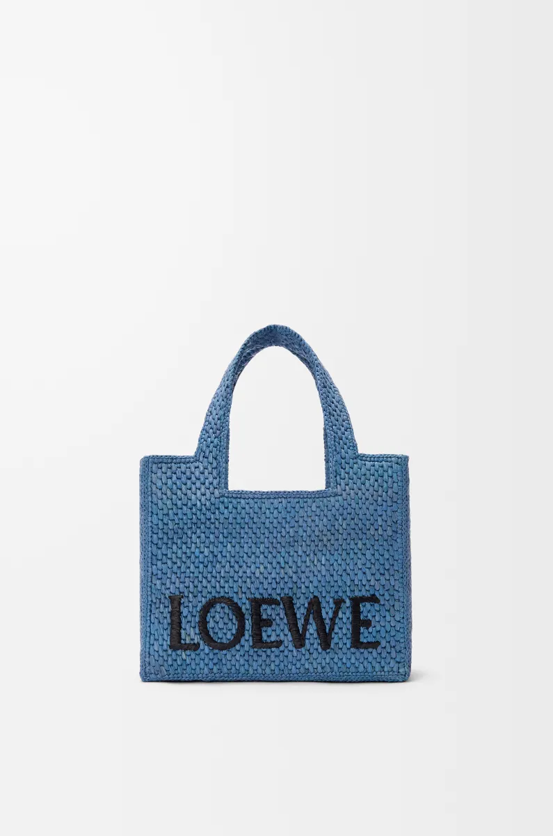迷你拉菲草 LOEWE Font Tote 手袋