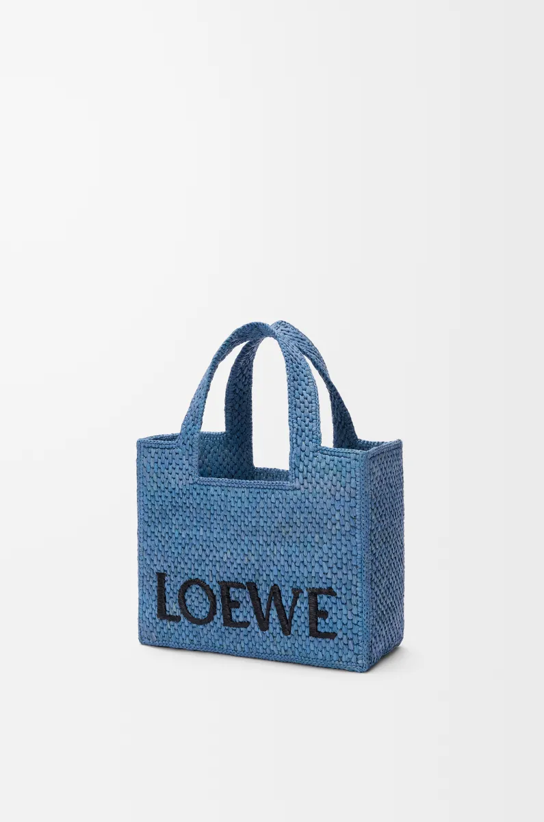 迷你拉菲草 LOEWE Font Tote 手袋