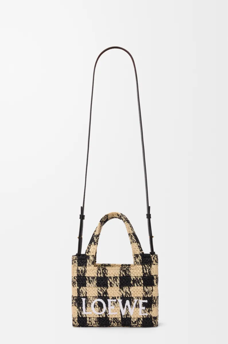 迷你拉菲草 LOEWE Font Tote 手袋