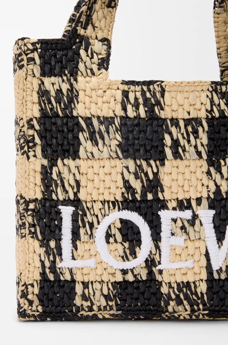 迷你拉菲草 LOEWE Font Tote 手袋