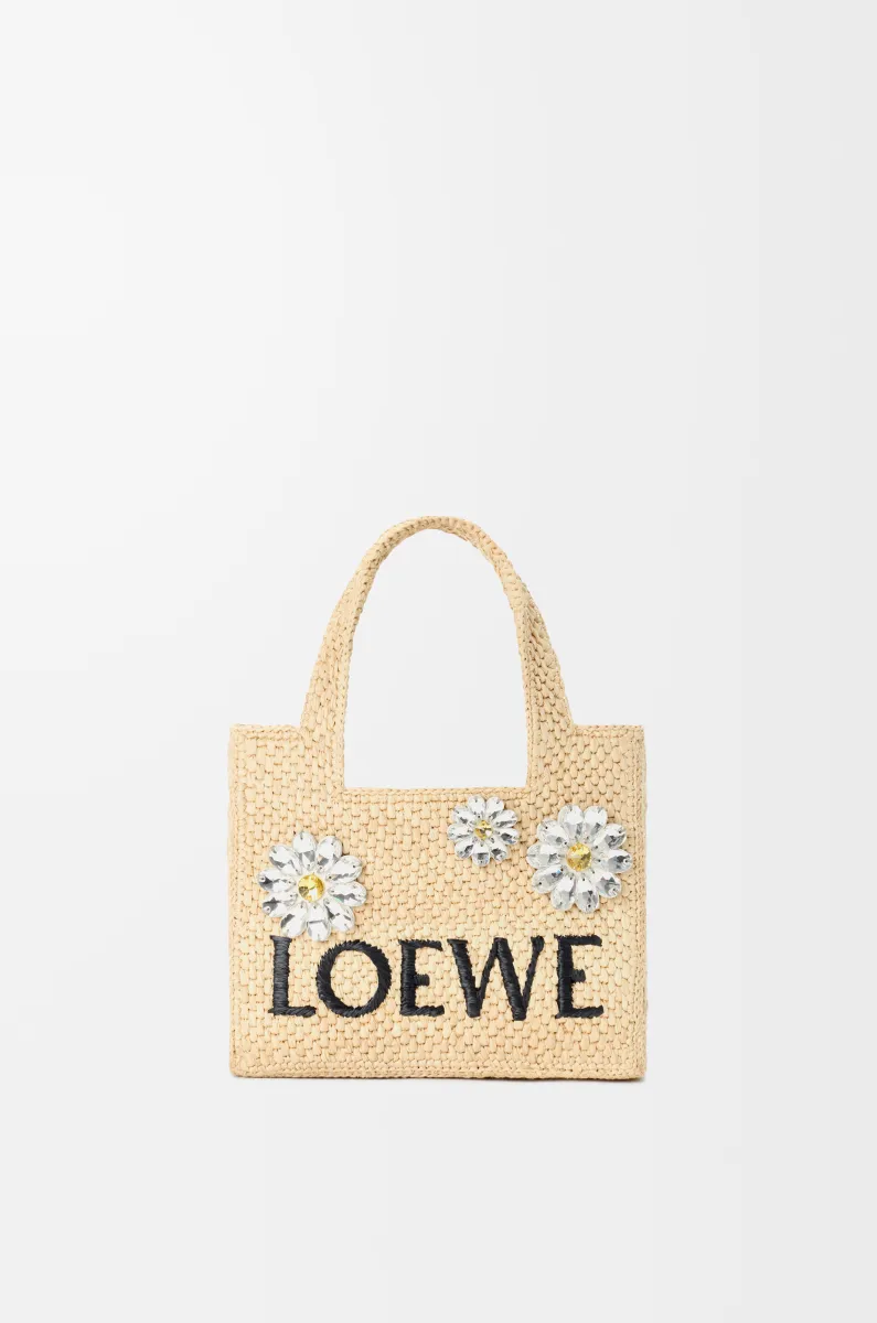 迷你拉菲草 LOEWE Font Tote 手袋