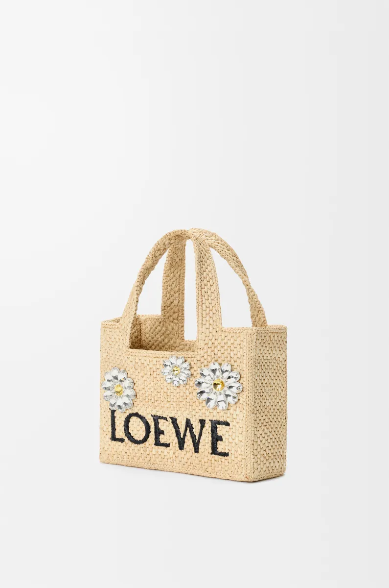 迷你拉菲草 LOEWE Font Tote 手袋