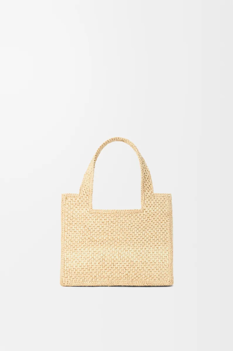 迷你拉菲草 LOEWE Font Tote 手袋