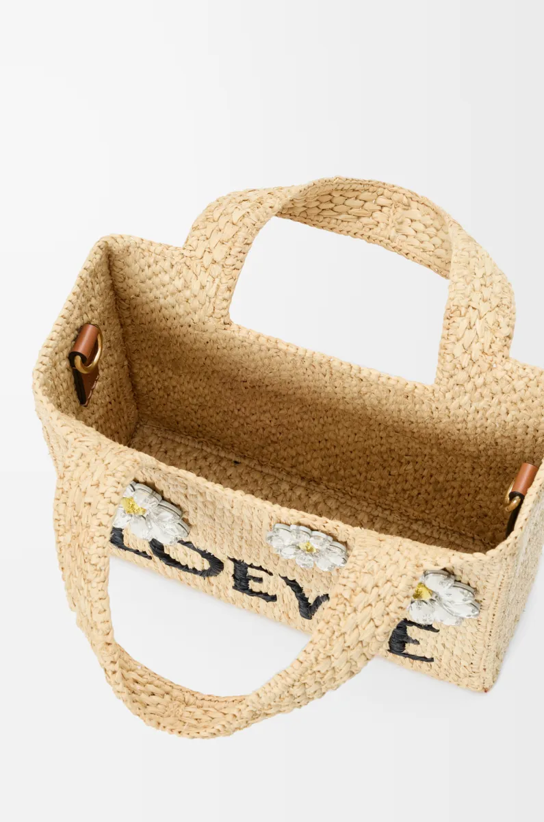 迷你拉菲草 LOEWE Font Tote 手袋