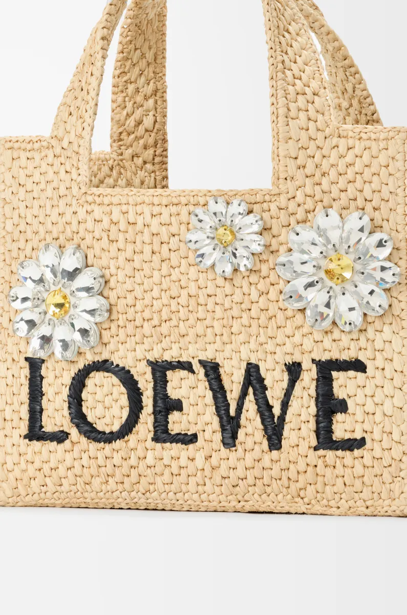 迷你拉菲草 LOEWE Font Tote 手袋