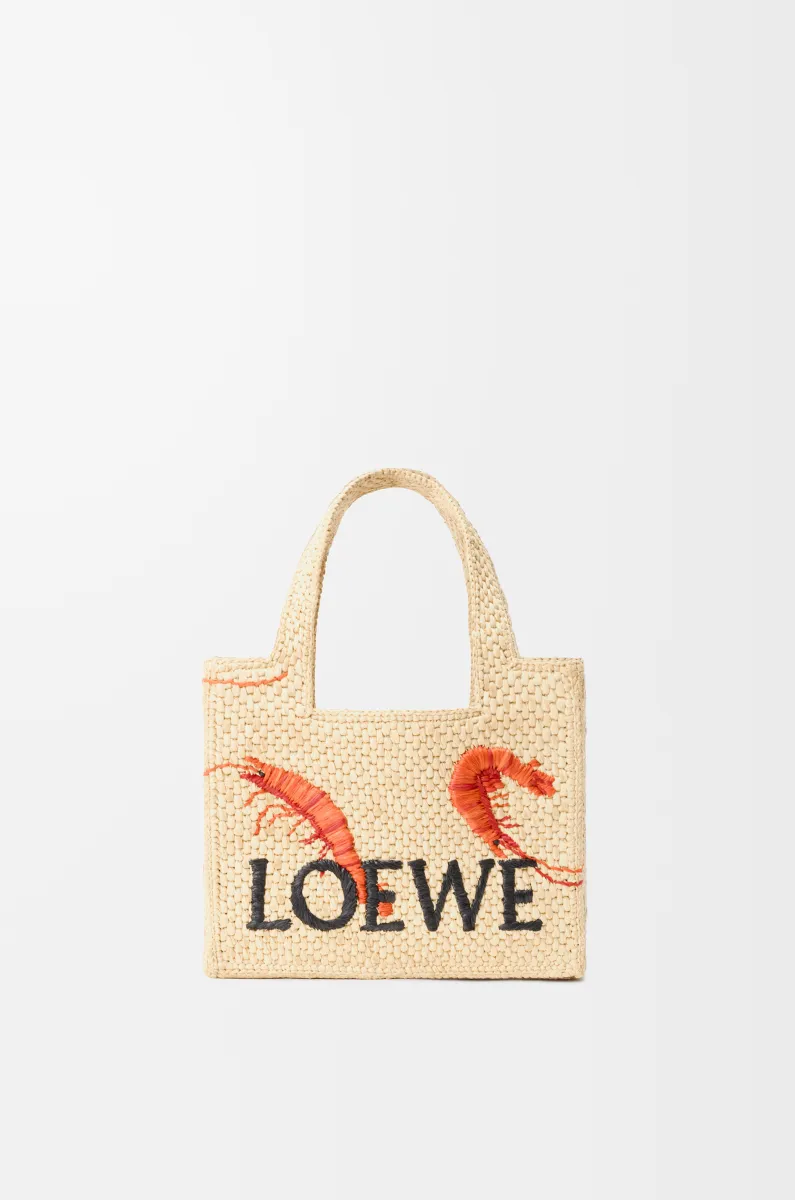 迷你拉菲草 LOEWE Font Tote 手袋