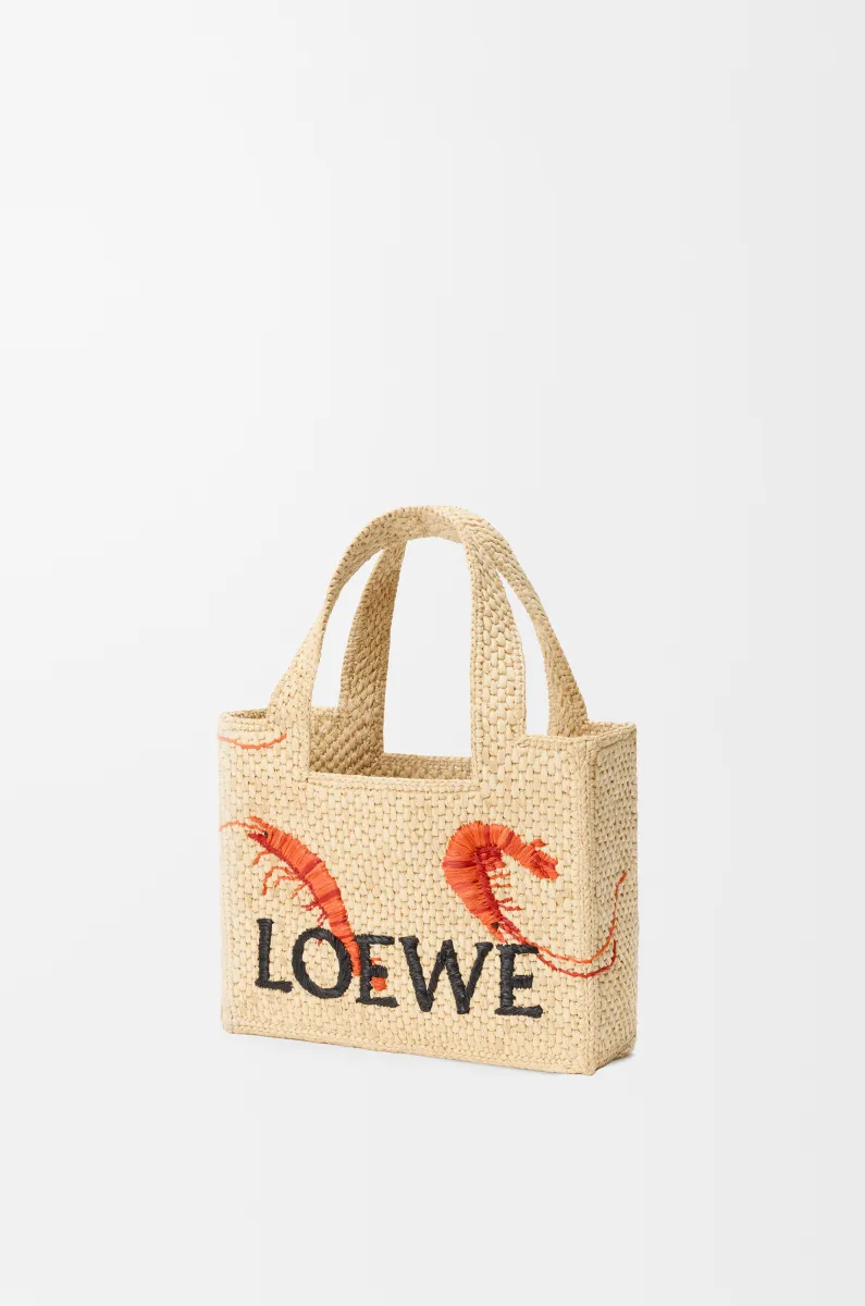 迷你拉菲草 LOEWE Font Tote 手袋