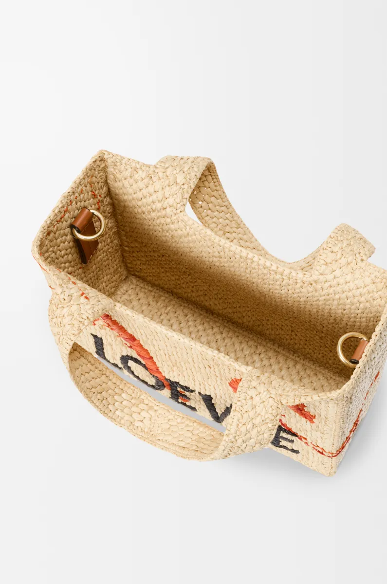 迷你拉菲草 LOEWE Font Tote 手袋