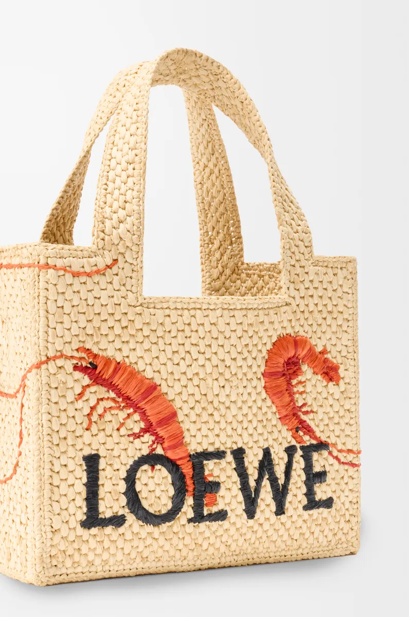 迷你拉菲草 LOEWE Font Tote 手袋