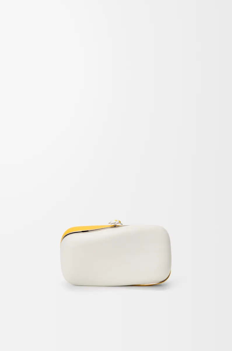 双色纳帕羊皮革 Twisted Minaudiere 手袋