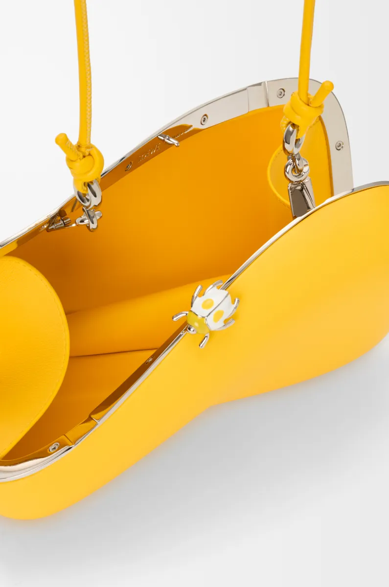 双色纳帕羊皮革 Twisted Minaudiere 手袋