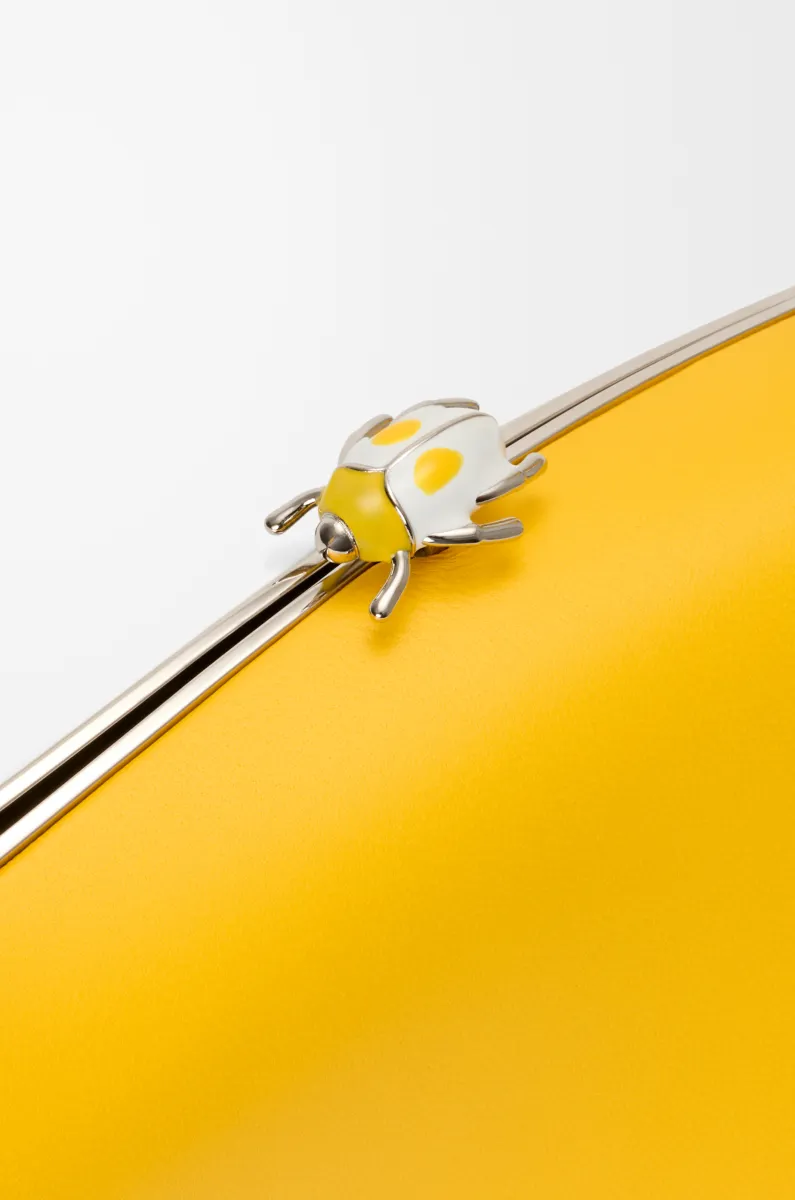 双色纳帕羊皮革 Twisted Minaudiere 手袋