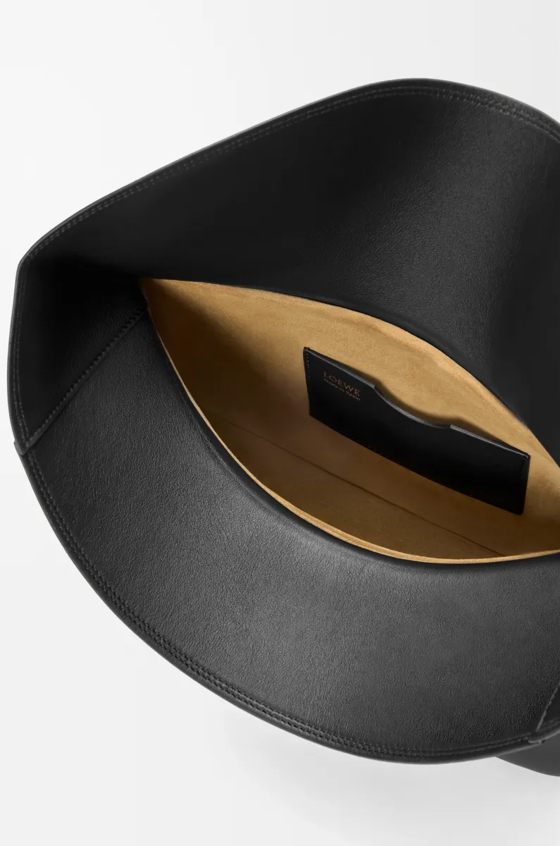 中号光滑牛皮革 Ola 手袋