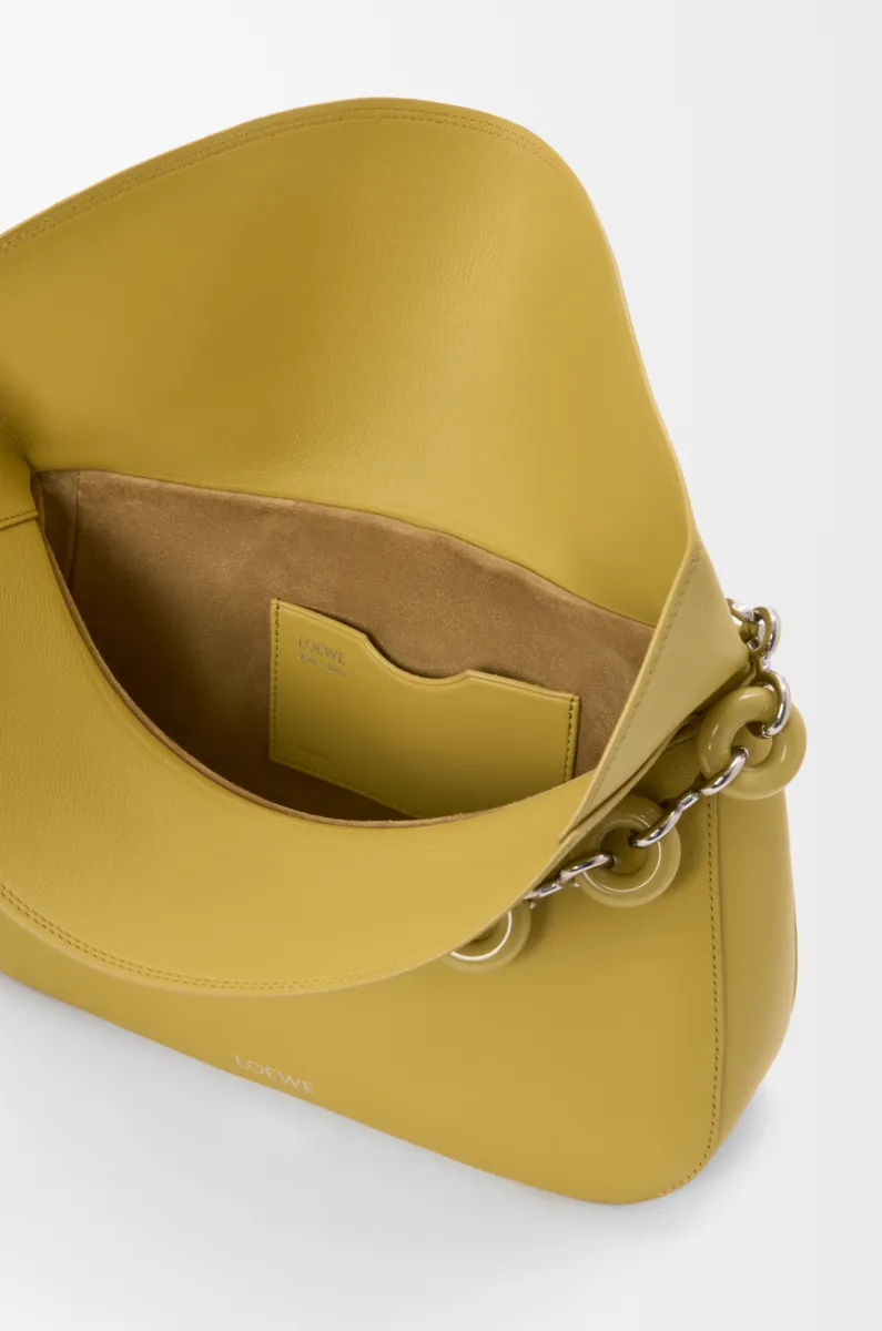 中号光滑牛皮革 Ola 手袋