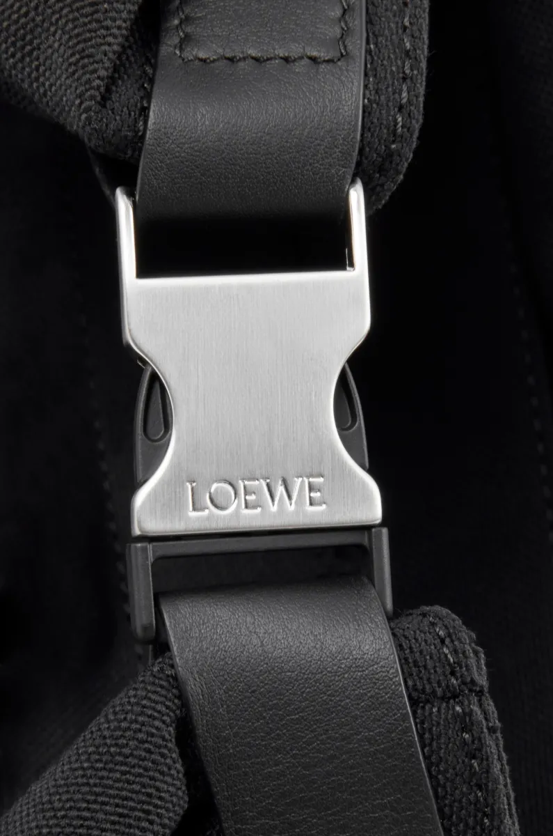 帆布和绒面革 Flex 双肩包