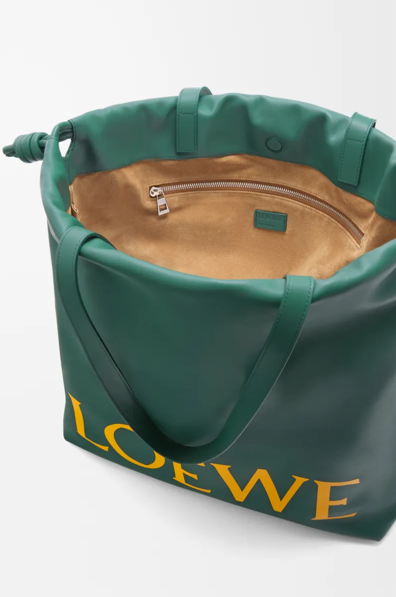 纳帕牛皮革 Flamenco Tote 手袋