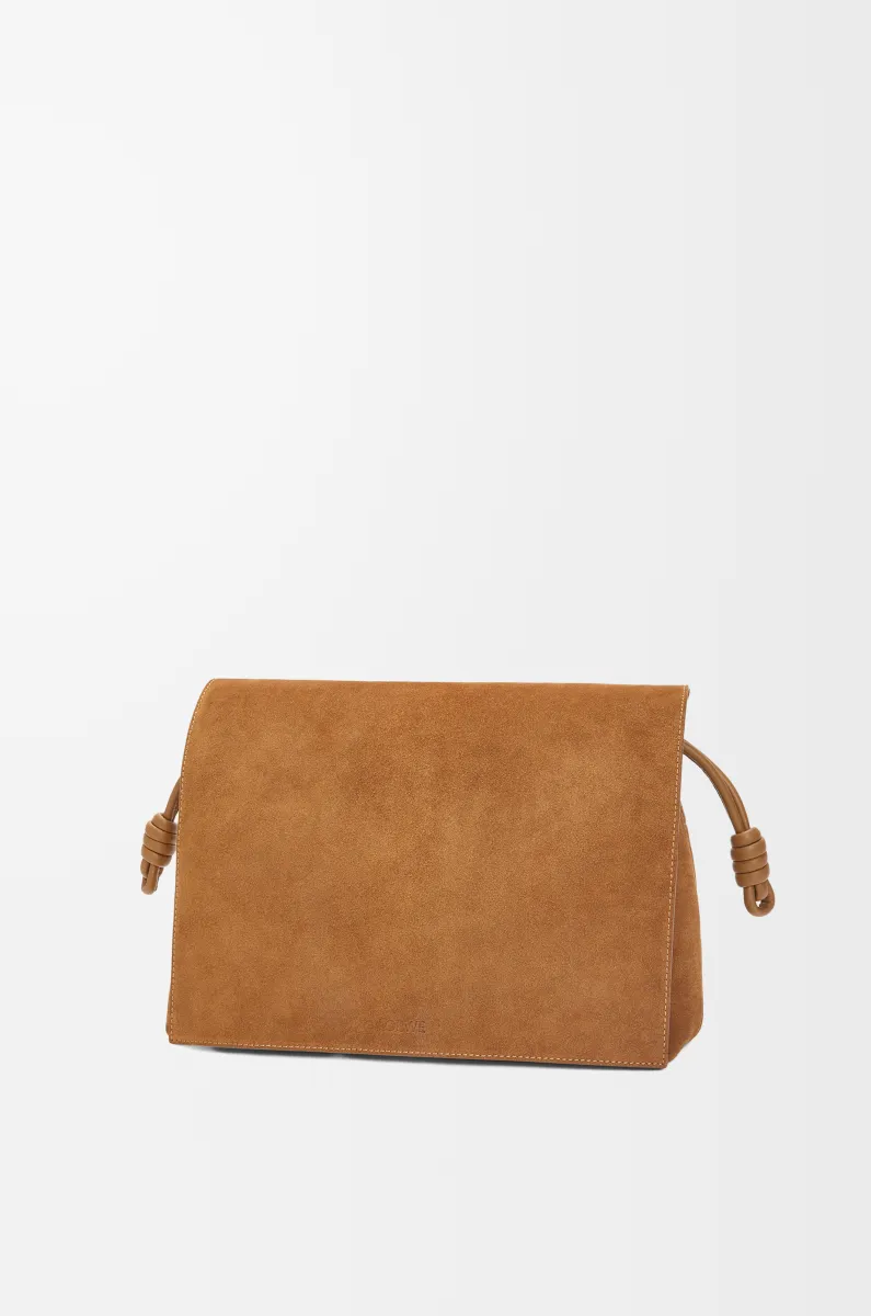 绒面牛皮革 Flamenco 手袋