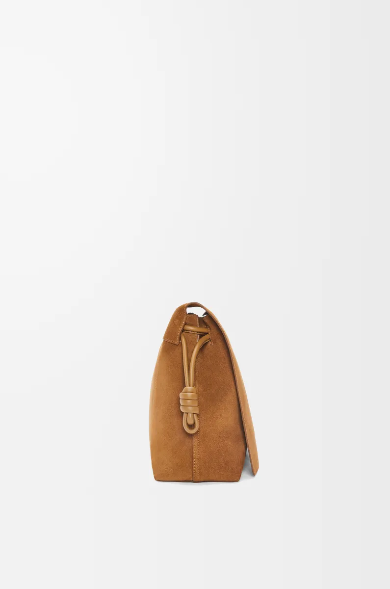 绒面牛皮革 Flamenco 手袋