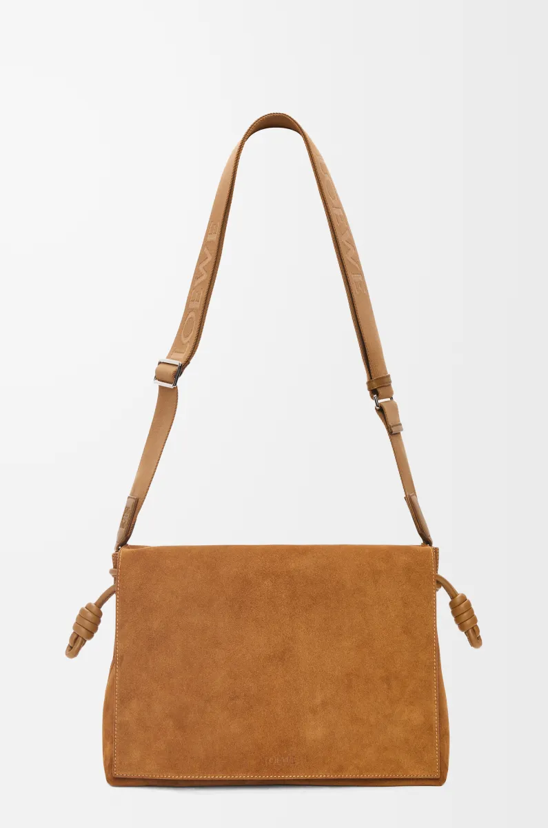 绒面牛皮革 Flamenco 手袋