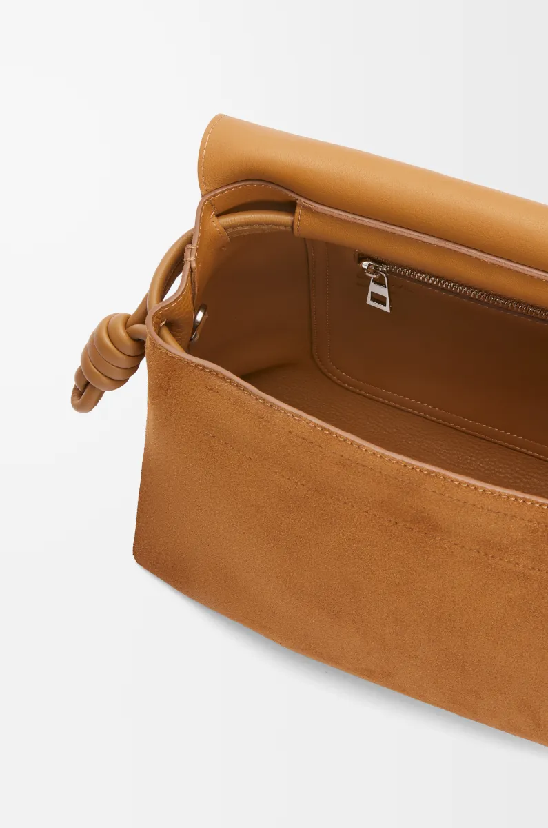 绒面牛皮革 Flamenco 手袋