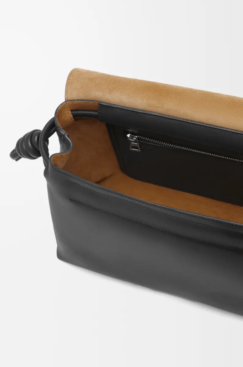 亮面柔软牛皮革 Flamenco satchel 手袋