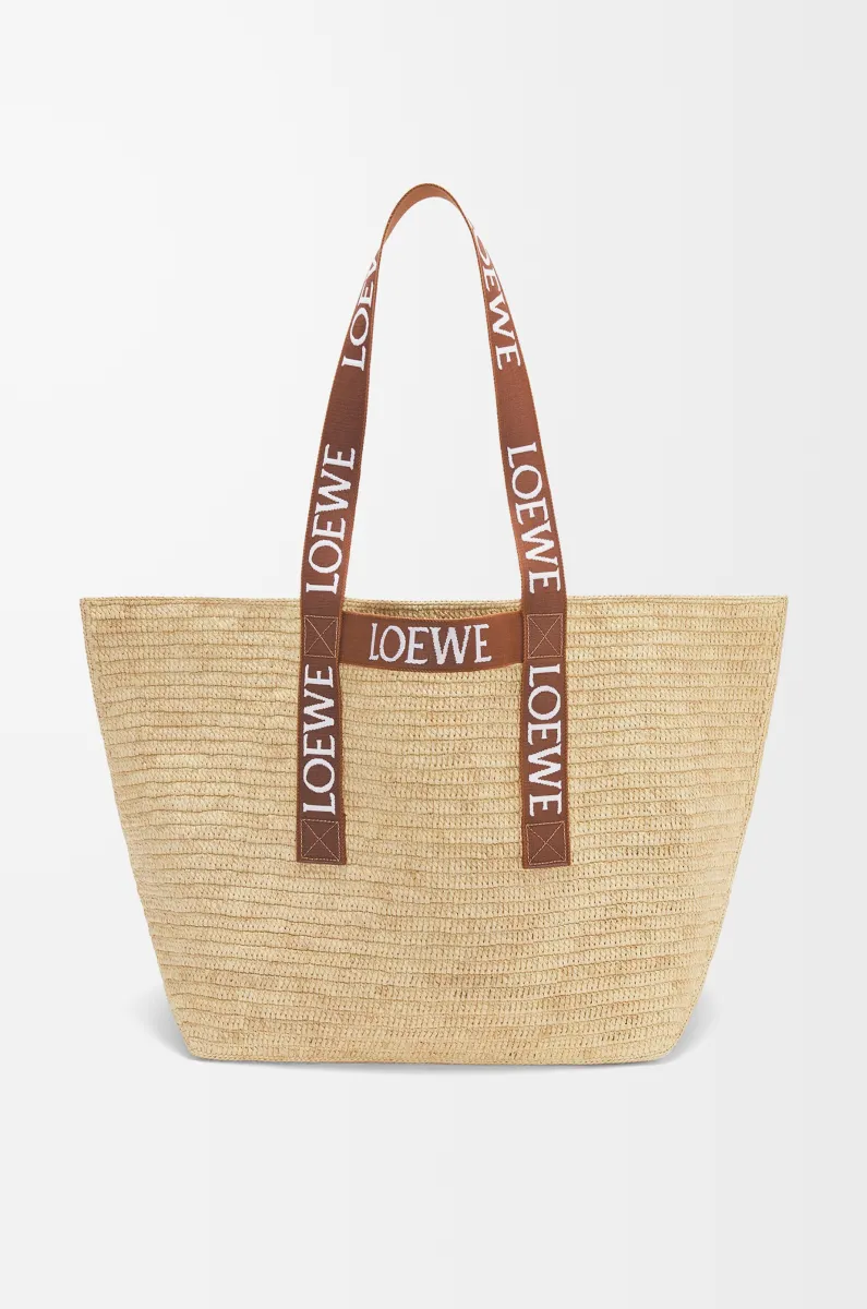 拉菲草 Fold Shopper 手袋