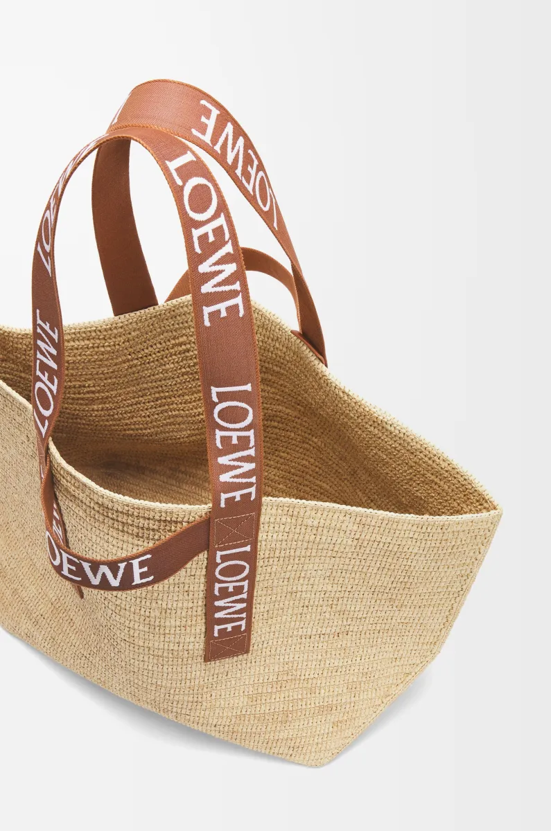 拉菲草 Fold Shopper 手袋