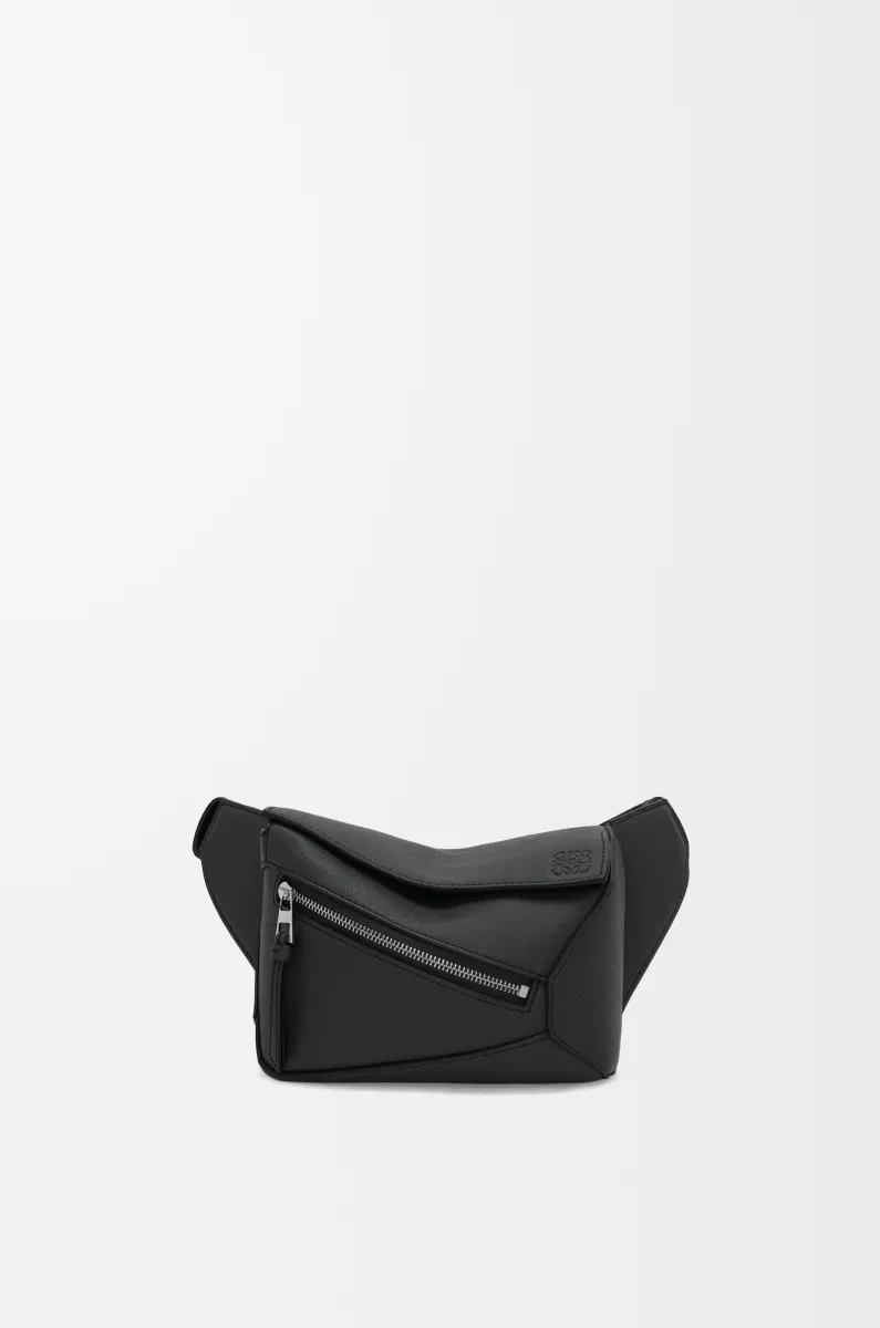 迷你经典牛皮革 Puzzle Edge 腰包