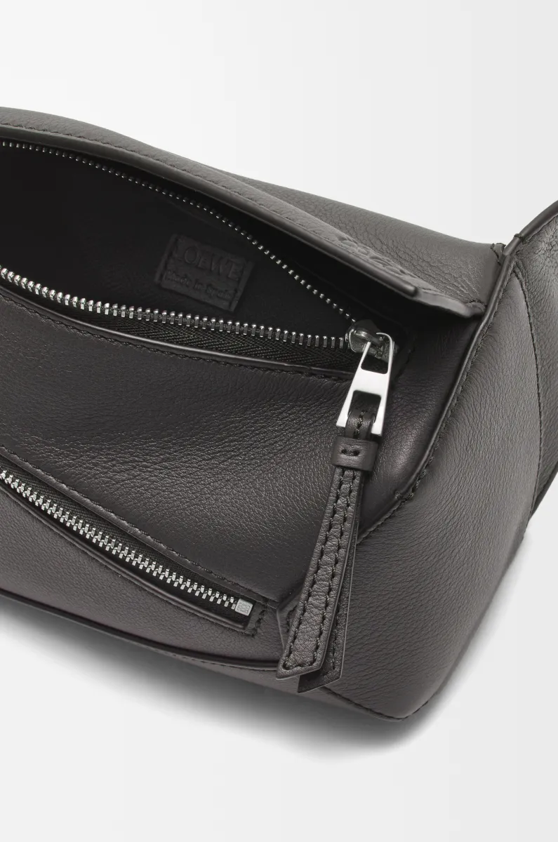 迷你经典牛皮革 Puzzle 腰包