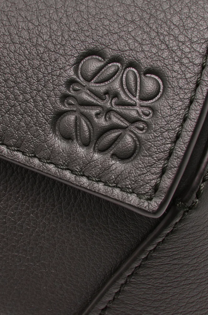 迷你经典牛皮革 Puzzle 腰包