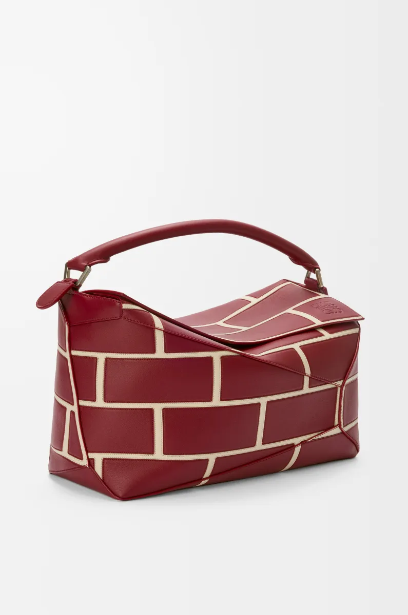 大号经典牛皮革 Puzzle Edge 手袋