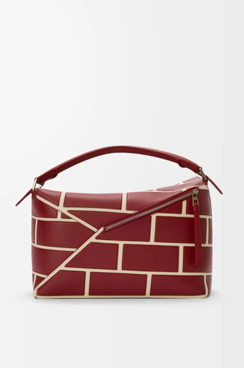 大号经典牛皮革 Puzzle Edge 手袋