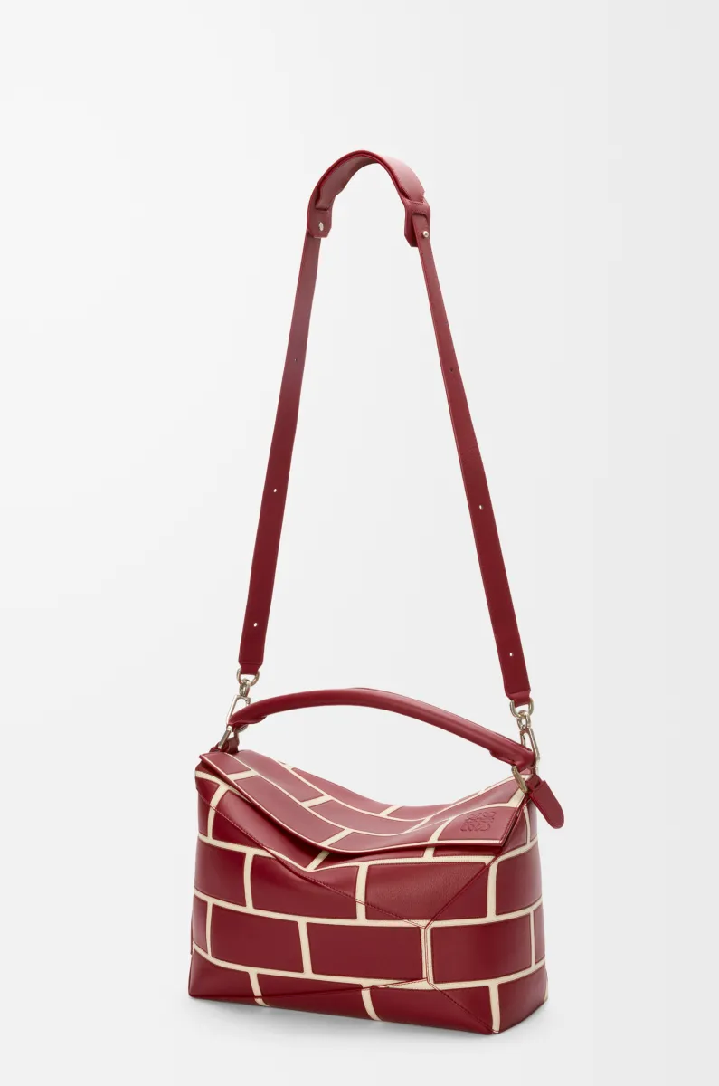 大号经典牛皮革 Puzzle Edge 手袋