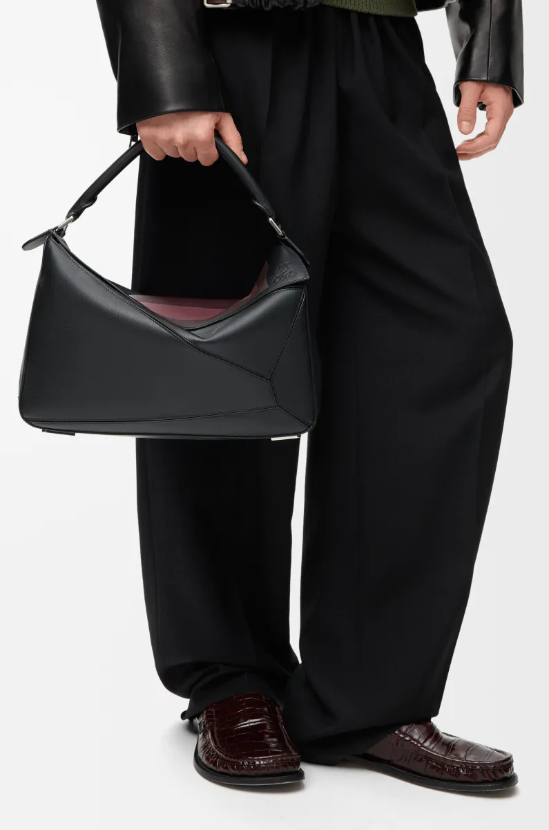 大号纳帕牛皮革 Puzzle 手袋