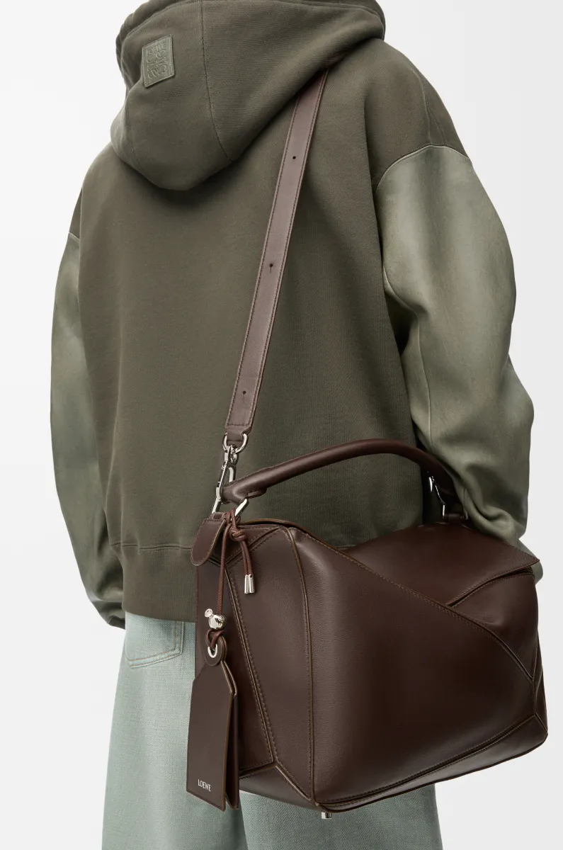 大号纳帕羊皮革 Featherlight Puzzle 手袋