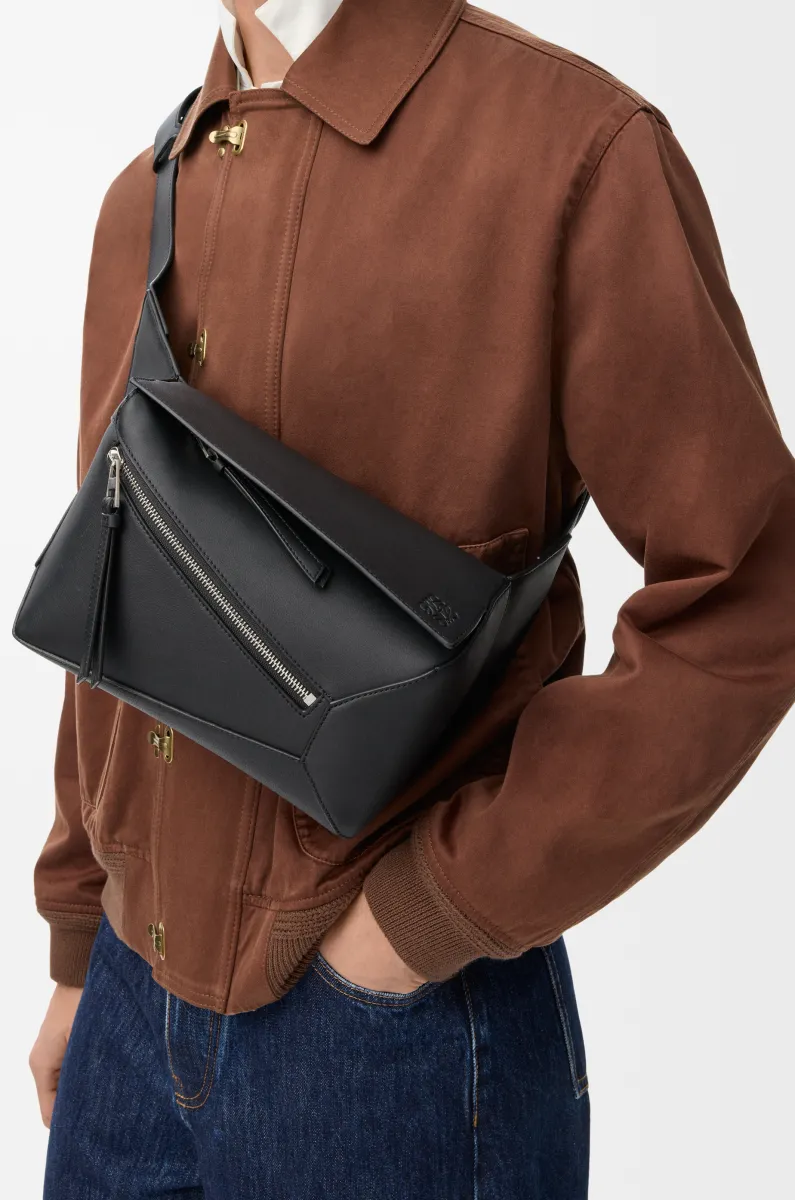 小号经典牛皮革 Puzzle 腰包