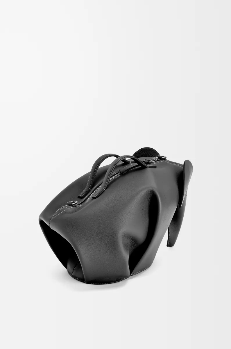 大号经典牛皮革小象包