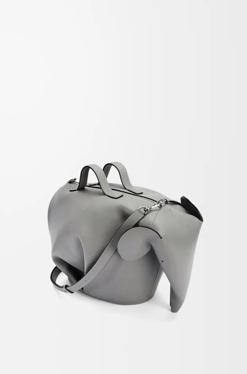 大号经典牛皮革小象包