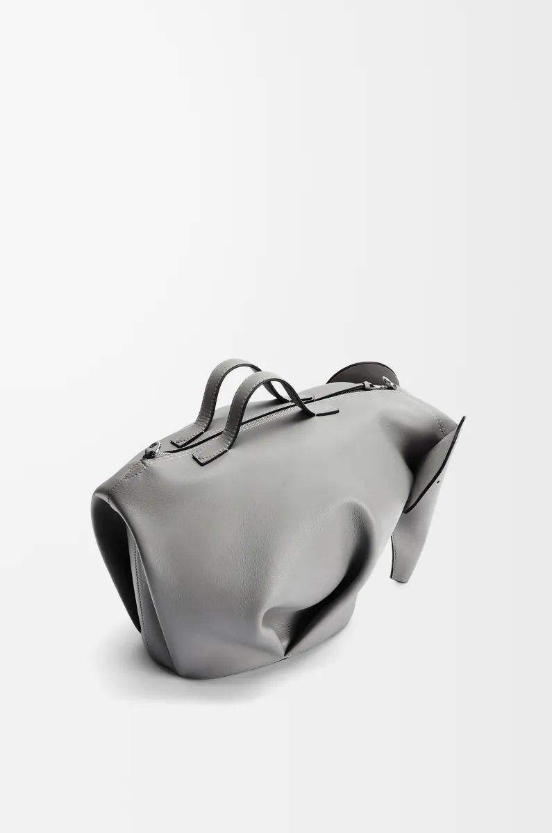 大号经典牛皮革小象包