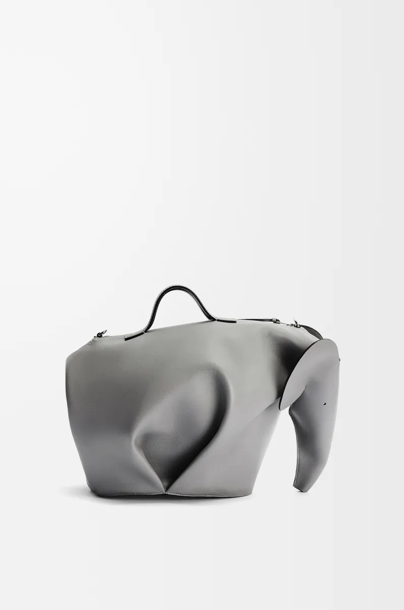 大号经典牛皮革小象包