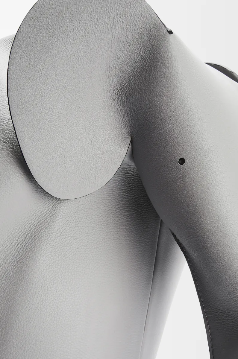 大号经典牛皮革小象包